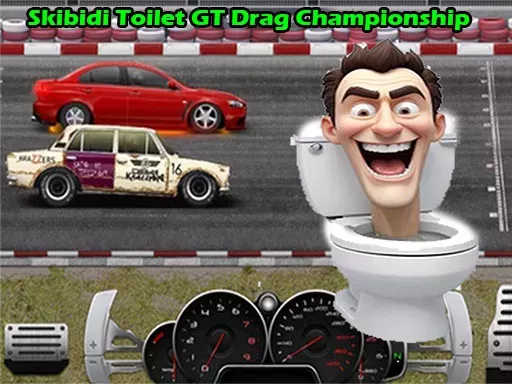 Skibidi Toilet GT Drag Racing Showdown game thumbnail