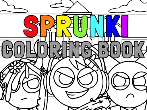 Sprunki Coloring Book: Relax & Create Art game thumbnail